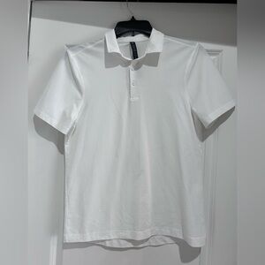 Men’s Lululemon Evolution Polo Oxford medium white